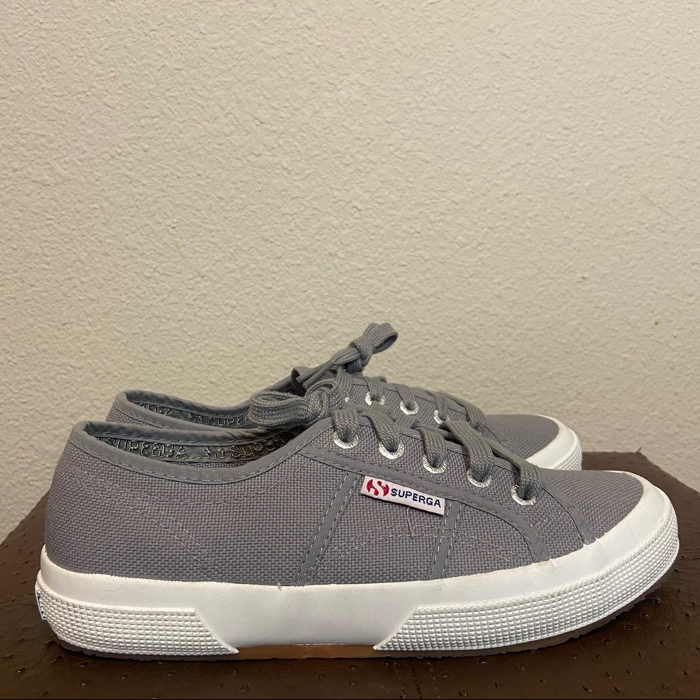 Superga 2750 Cotu Classic Grey Sage Size: 38